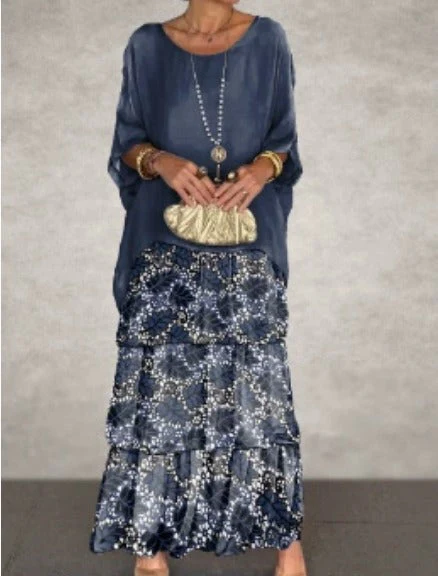 ELEGANTE ABITO MAXI FLUIDO