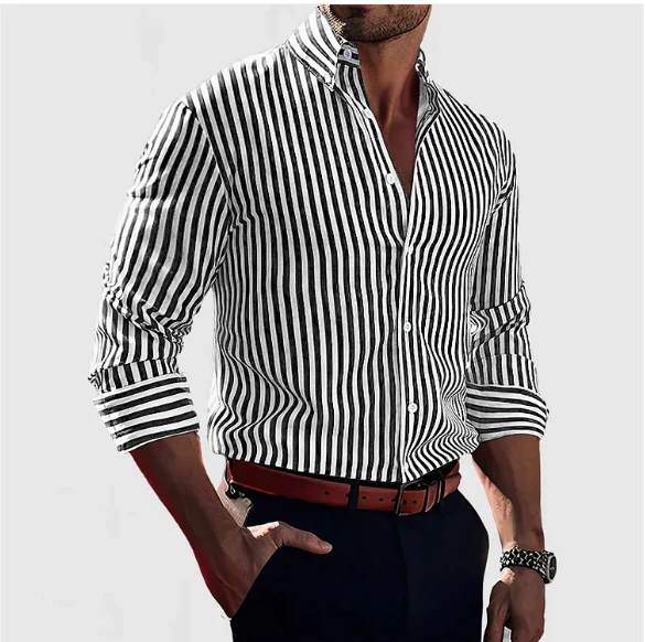 CAMICIA A RIGHE CASUAL
