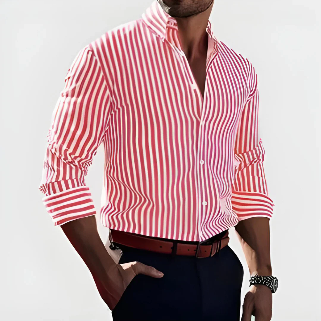 CAMICIA A RIGHE CASUAL
